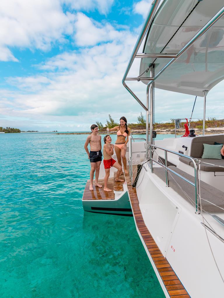 charter a catamaran in the bahamas